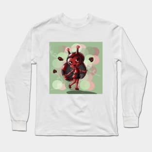 Ladybug Robot Long Sleeve T-Shirt